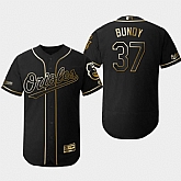 Orioles 37 Dylan Bundy Black Gold Flexbase Jersey Dzhi,baseball caps,new era cap wholesale,wholesale hats